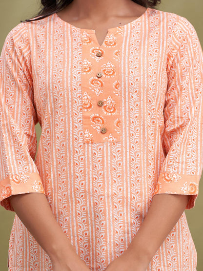 Women Cotton Printed Short Kurti | Short Kurti