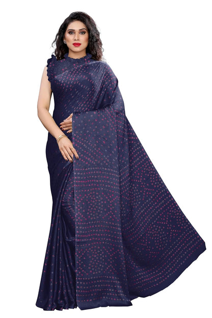 Women's Design  Printed Saree with Blouse Piece