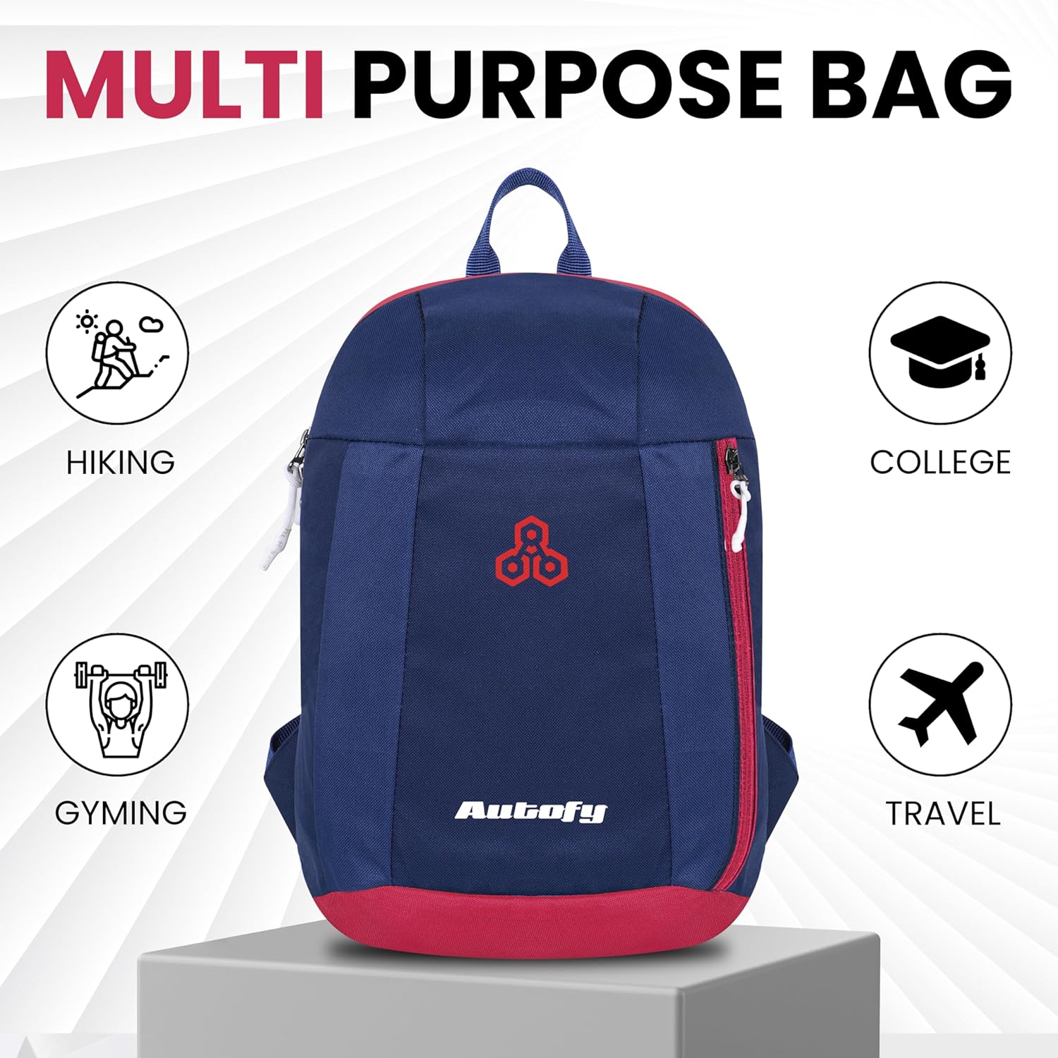 Autofy VAAYUU 10 Liters Hiking Camping Casual - alphahostel.in