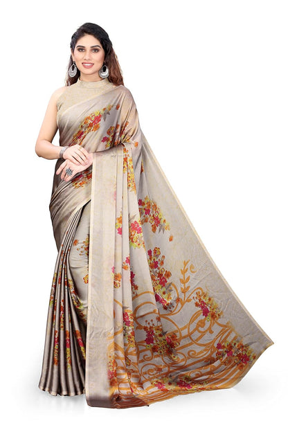 Women's Stylish Saree with Blouse Piece