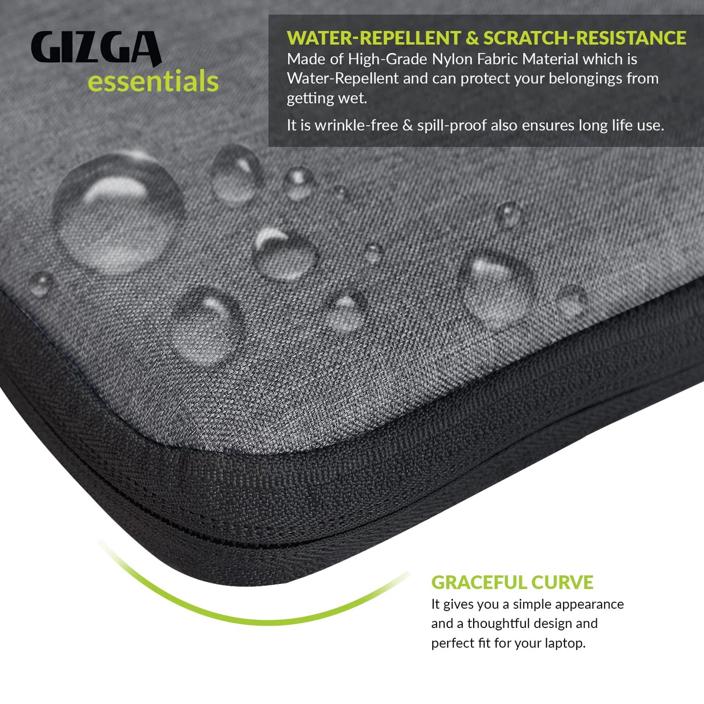 Gizga Essentials 14.1 Inch Laptop Sleeve Case