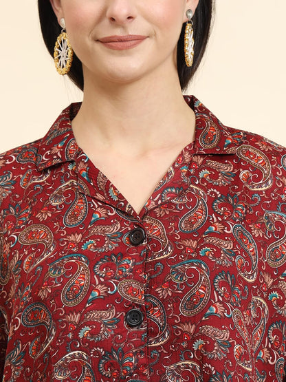 SOFISTY Women's Boxy Shirt | Cotton Bland