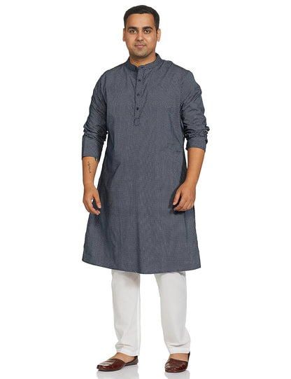 Symbol Men's Cotton Printed Long Kurta