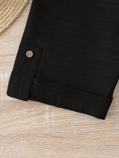 Sheetal Associates Polyester Solid Button Front Shirt Dress for Women || Roll Tab Sleeve & Collared Neck Flared Dress || Office || Summer Short Dresses for Women