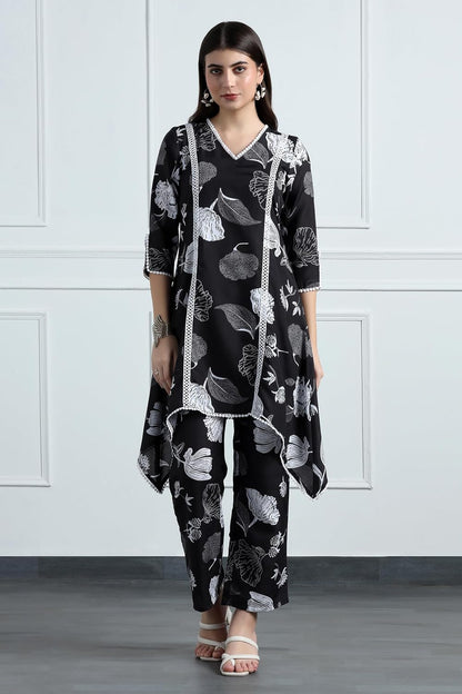 Fashion Dream Cotton Blend Women's Printed Kurta