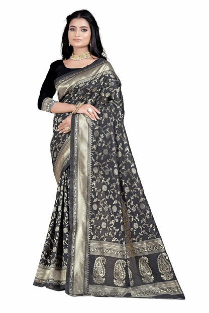 Women's Banarasi Saree Pure Kanjivaram Silk Saree