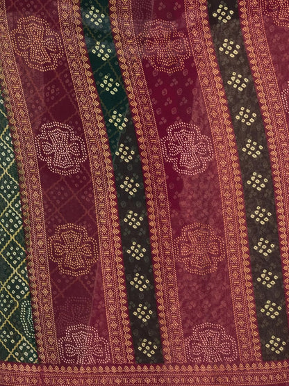 Women's Chiffon Printed Saree