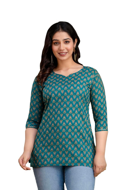 New Printed Short Kurti and top for Women and Girls