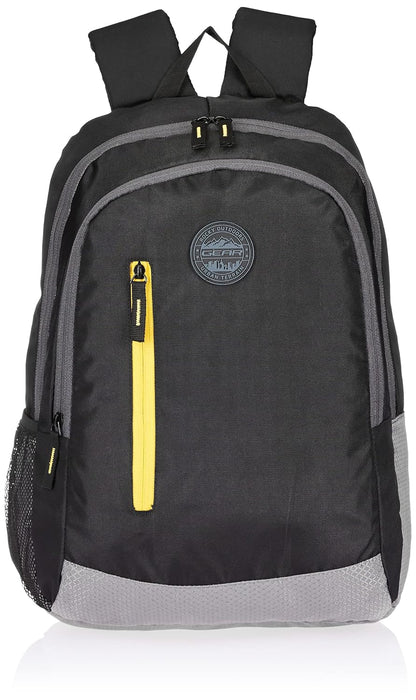 Gear Navy Blue and Green Casual Backpack