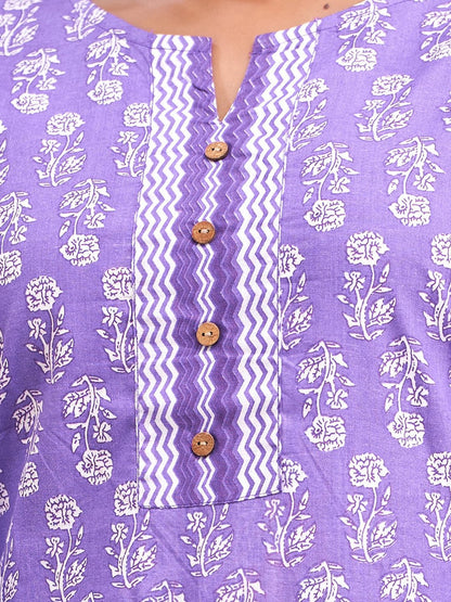Women Cotton Printed Short Kurti | Short Kurti