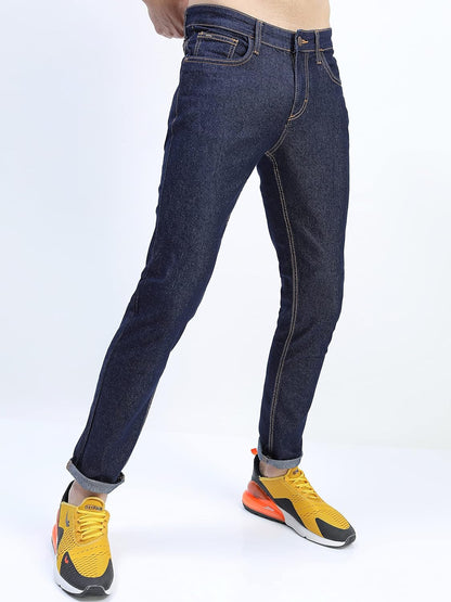 KETCH Men's Slim Fit Mid Rise Jeans (Stretchable)