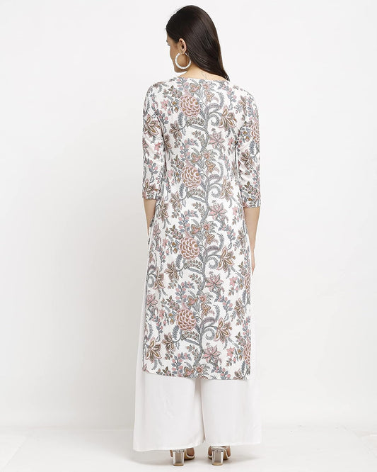 Rajnandini Women's Pure Cotton Straight Fit Casual
