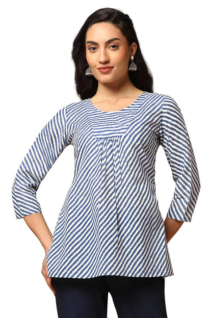 Fashion Dream Women's Cotton Regular Fit Tunic Top