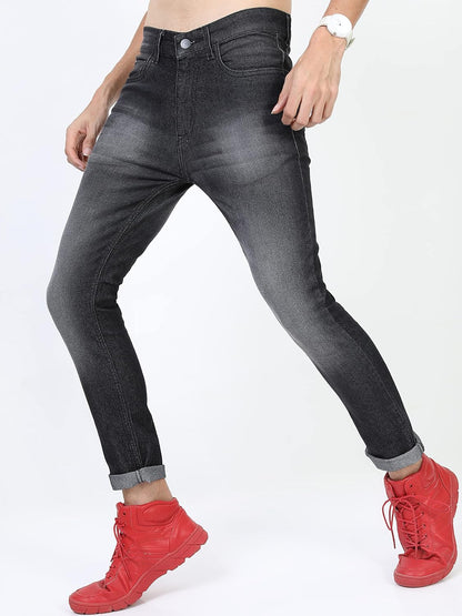 KETCH Men's Skinny Fit Mid Rise Jeans