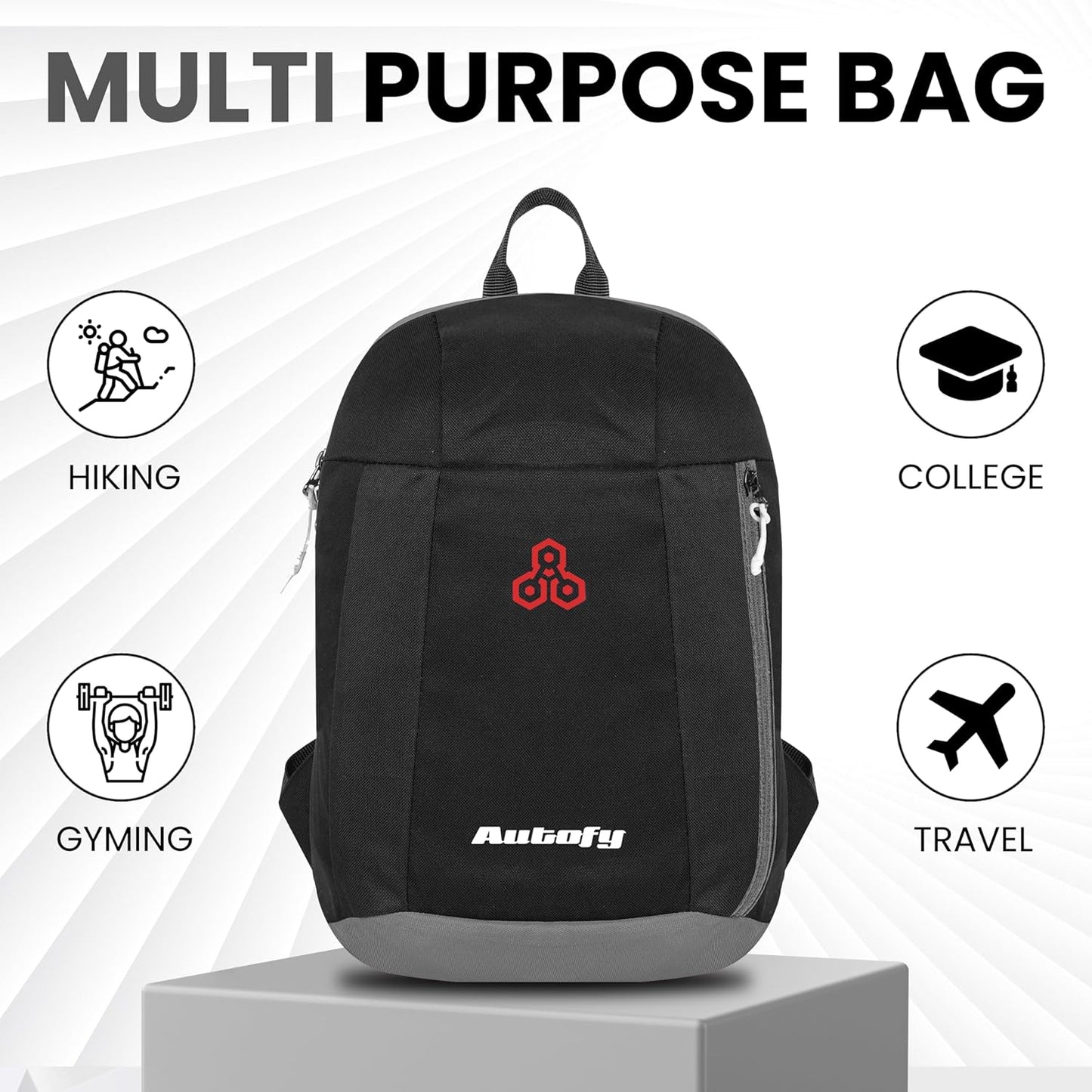 Autofy VAAYUU 10 Liters Hiking Camping Casual - alphahostel.in