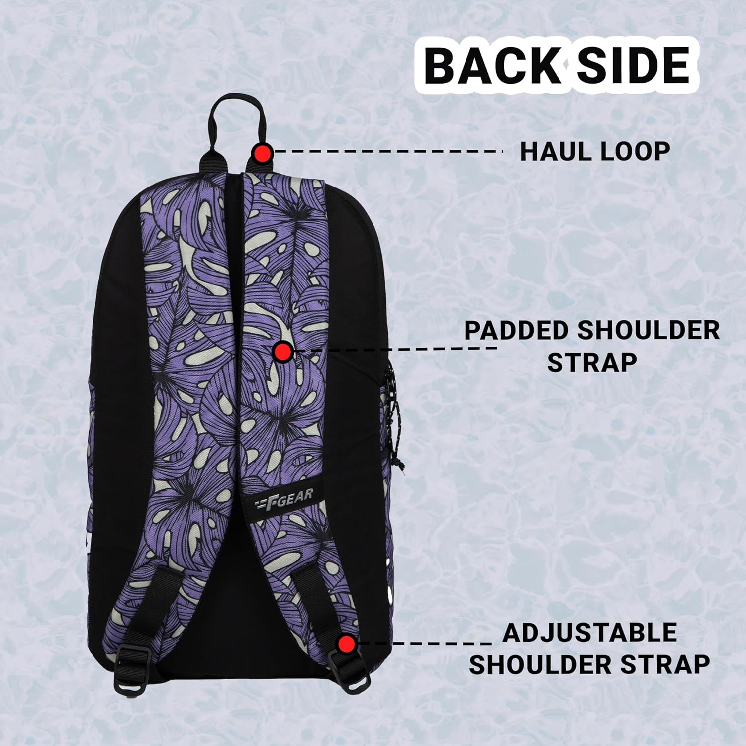F Gear Ritz 6L Mini Backpack/Trendy Stylish Bag - alphahostel.in