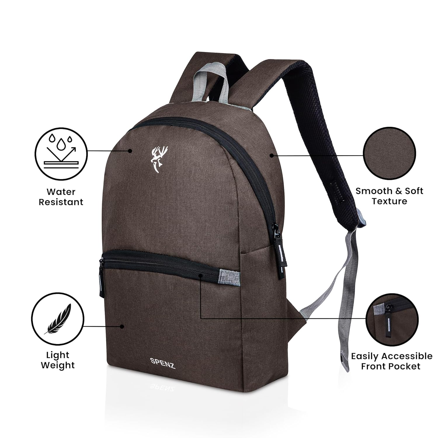 SPENZ BAGS Saffron Mini Laptop Bag School - alphahostel.in