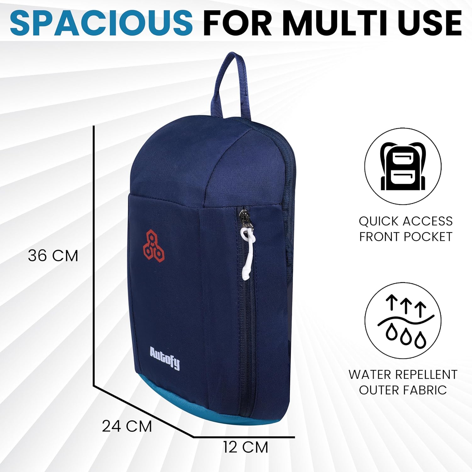 Autofy VAAYUU 10 Liters Hiking Camping Casual - alphahostel.in