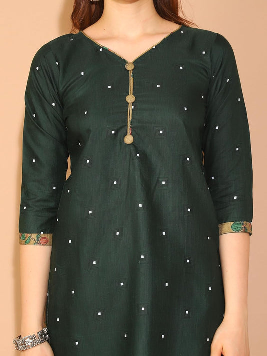 Rajnandini Women Cotton Blend Printed Ready To Wear