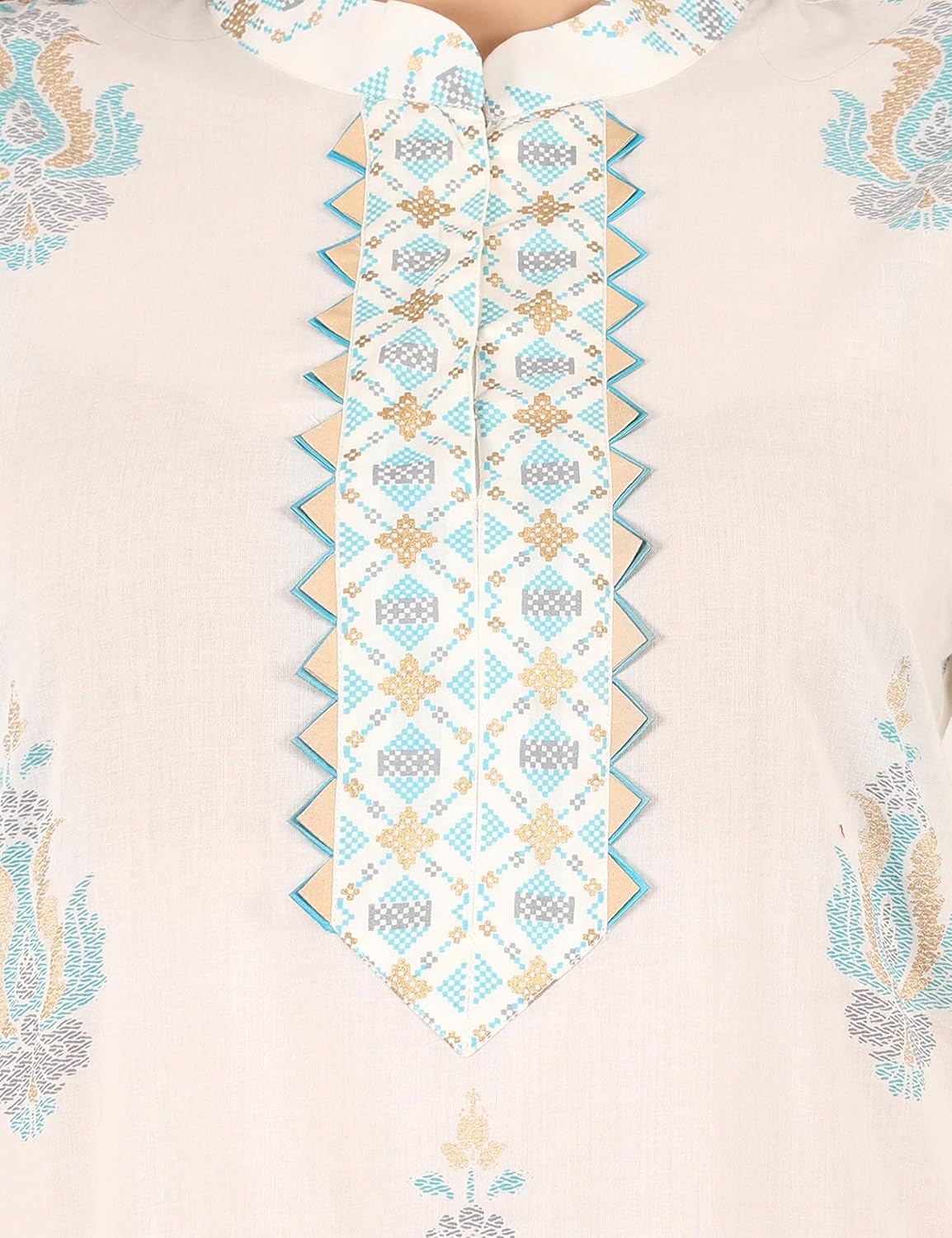 ATARAH Womens Printed Straight Kurta