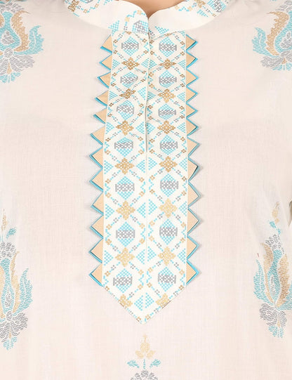 ATARAH Womens Printed Straight Kurta