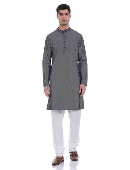 Symbol Men's Cotton Printed Long Kurta