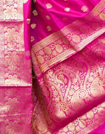 Sugathari Women's Banarasi Saree Pure Kanjivaram Silk Saree