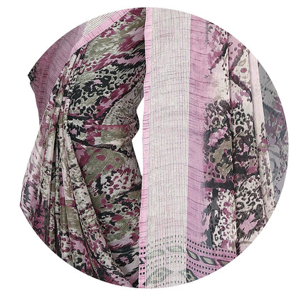 MIRCHI FASHION Women's Saree with Blouse Piece