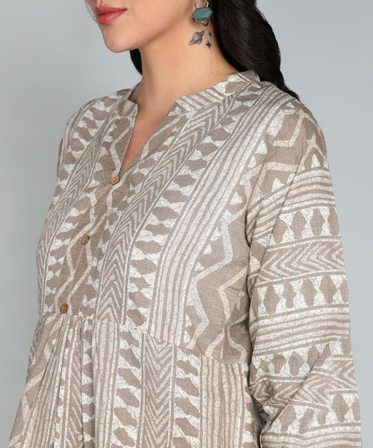 itshe Summer wear Print Cotton Short Kurti for Women