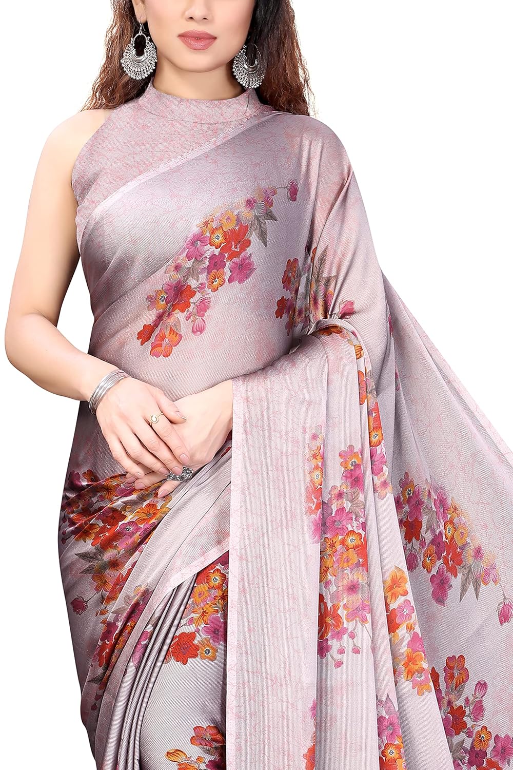 Women's Stylish Saree with Blouse Piece