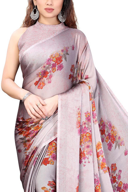 Women's Stylish Saree with Blouse Piece