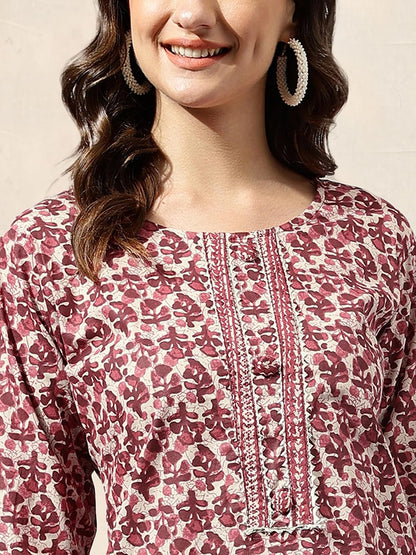 MIRCHI FASHION Women's Cotton Straight Fit Printed
