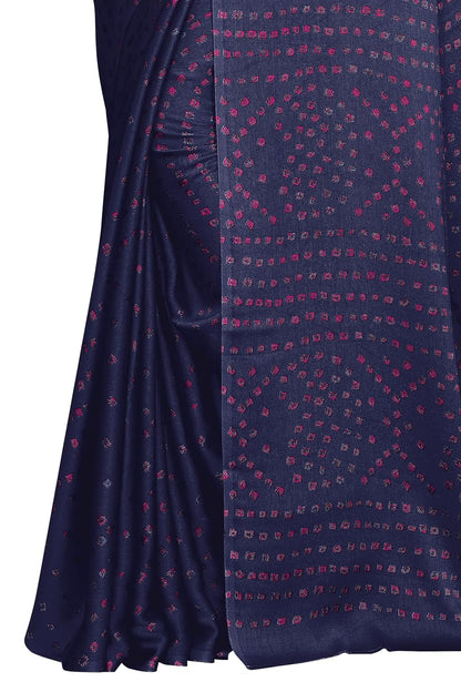 Women's Design  Printed Saree with Blouse Piece