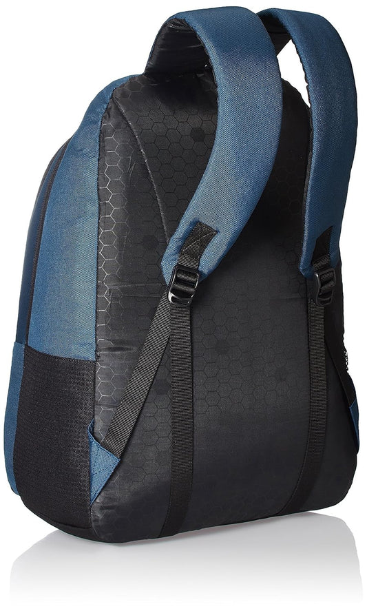 Gear Navy Blue and Green Casual Backpack