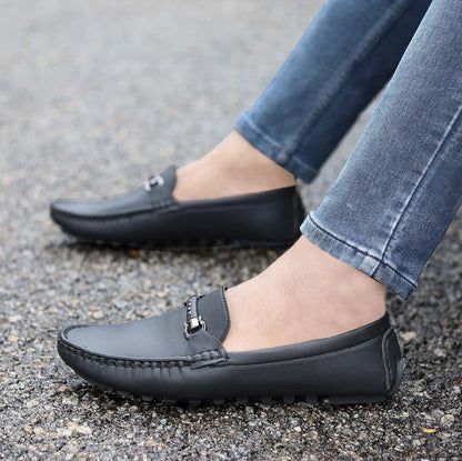 AADI Men's Synthetic Leather Outdoor Loafer Shoes - alphahostel.in