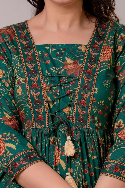 FASHION YANTRA Womens Printed Embroidery Top