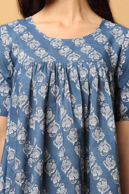 Fashion Dream Women's Cotton Regular Fit Tunic Top