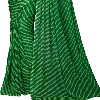 Women's Chiffon Saree without Blouse Piece