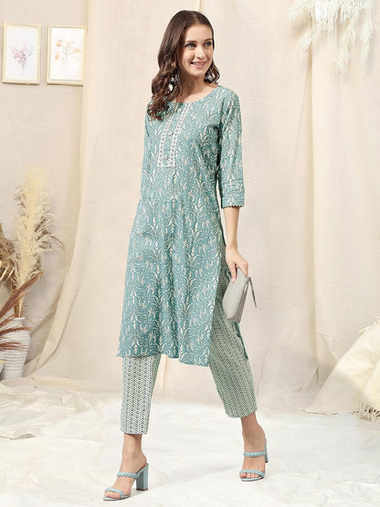 MIRCHI FASHION Women's Cotton Straight Fit Printed