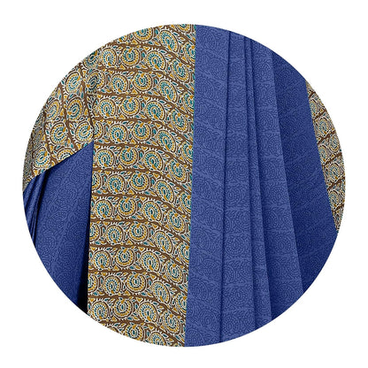 Women's Design  Printed Saree with Blouse Piece