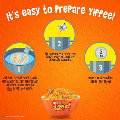 Sunfeast YiPPee! Magic Masala, Instant Noodles 8 in 1 Pack