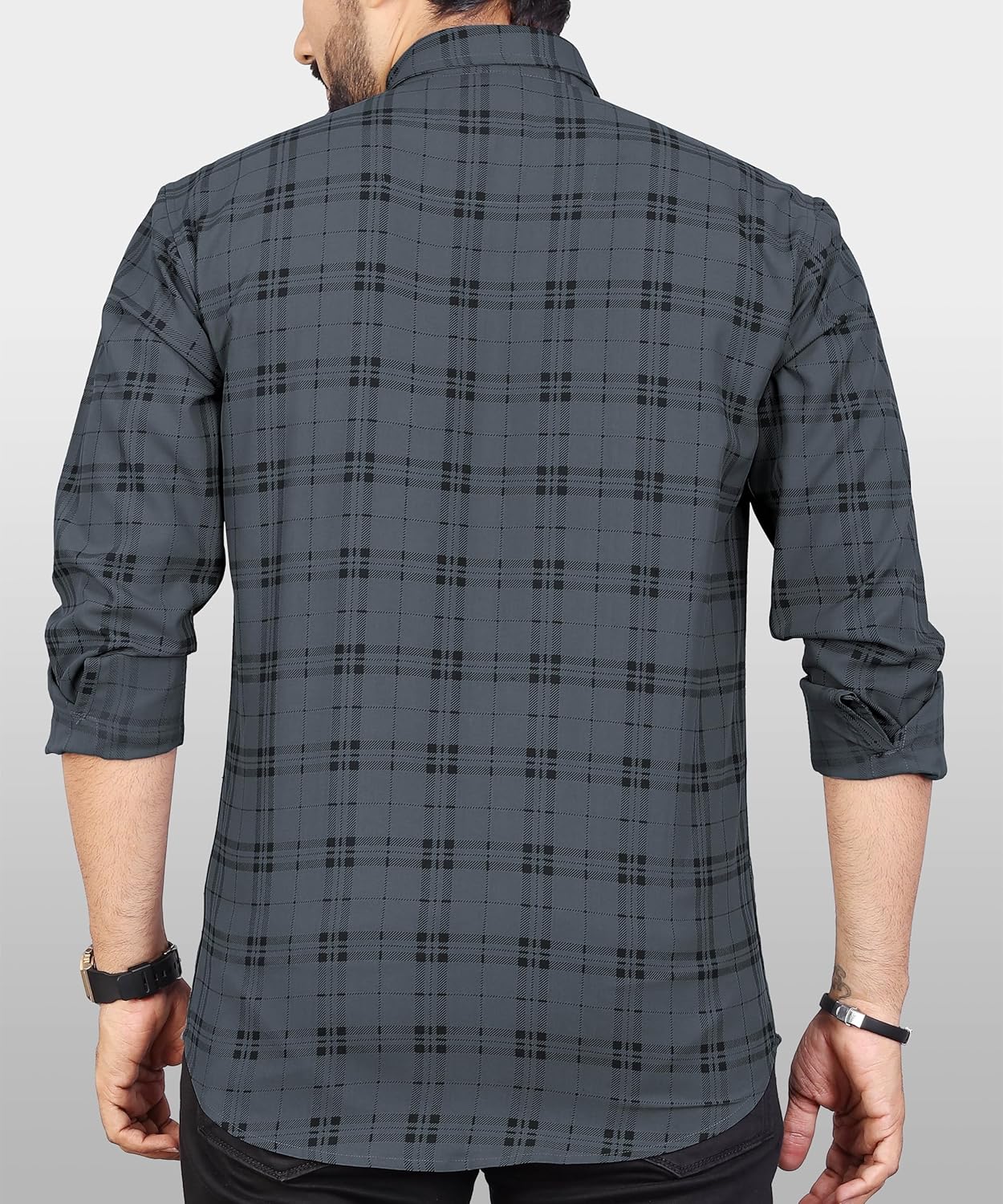 SURHI Men’s Checkerd Casual Shirt – Stylish, Comfortable