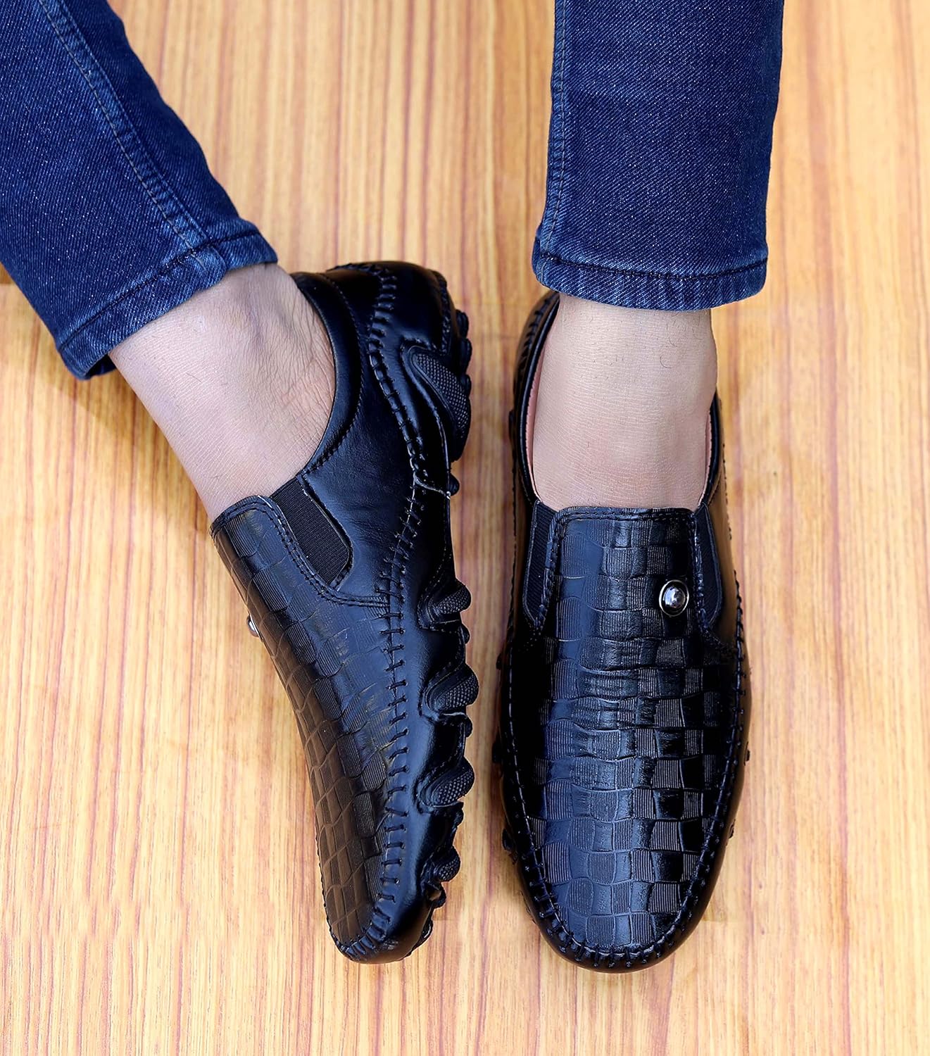 AADI Men's Synthetic Leather Outdoor Casual Loafer - alphahostel.in