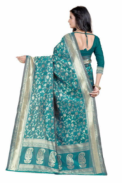 Women's Banarasi Saree Pure Kanjivaram Silk Saree