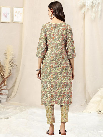 MIRCHI FASHION Women's Cotton Straight Fit Printed