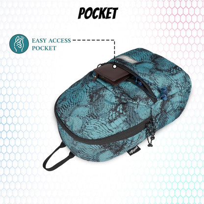 F Gear Ferris Web Marine Black 7L Mini Backpack - alphahostel.in