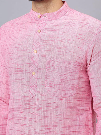LATEST CHIKAN Men's Cotton Regular Kurta