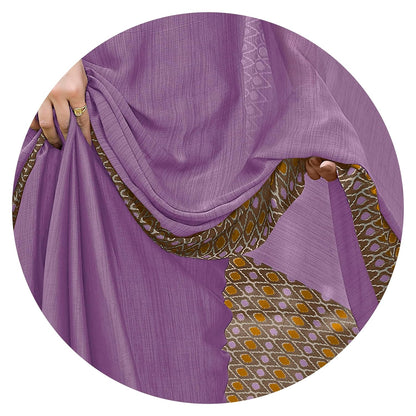 Printed Women's Saree with Blouse Piece