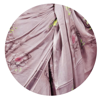 Women's Stylish Saree with Blouse Piece