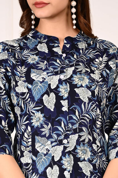Gudwear Printed Shirt Style Top Women l Stylish Shirt